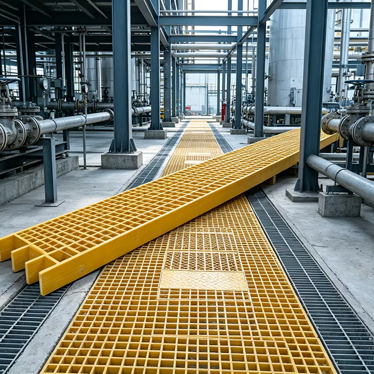 Heavy Duty FRP Walkway Grating